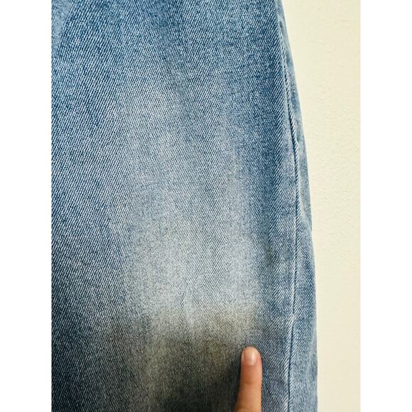 REVICE Women’s Uptown Medium Wash Denim High Waisted Star Patch Jeans size 28 - Picture 9 of 14